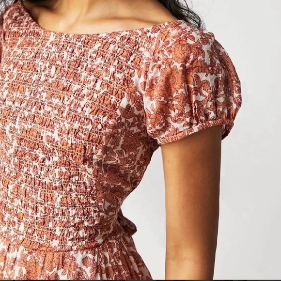 Free People Womens Tea Combo Ultraviolet Maxi Dress Size S - Picture 6 of 8